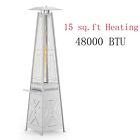 2-in-1 Patio Propane Heater Commercial Gas Heater 48000 BTU Outdoor For Backyard
