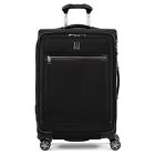Travelpro Platinum Elite Softside Expandable Checked Luggage, 8 Wheel Spinner Su