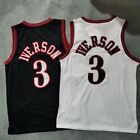 Philadelphia Basketball Legend #3 Allen Iverson Basketball Jersey All Stitched