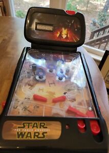 Star Wars The Force Awakens Tabletop Pinball Machine *Works*