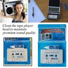 1x Wet Type Cassette Tape Head Cleaner Demagnetizer Player Audio Deck Kit
