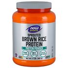 NOW Foods Sprouted Brown Rice Protein Powder, 2 lbs.