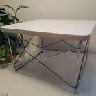 Herman Miller Eames White Laminate Top Wire Base Low Table LTRT.9847 #2