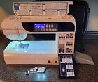 Elna eXcellence 730 Pro Sewing and Quilting Machine No Case EUC