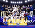 KANSAS JAYHAWKS 2022 Basketball National Champions 8 x 10 Photo Man Cave