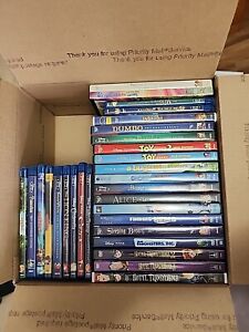 Large flat Rate Box Children's Movie Collection Lot Of 29