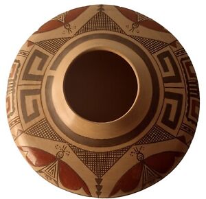 RAYVIN NAMPEYO Native American Hopi Polychrome Sikyatki Pottery Vessel