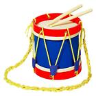 Kids Marching Drum 22cm with 2 Drum Sticks Adjustable Strap for Family Birthday
