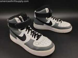 Nike Men's Air Force 1 High 'By You Id' Grey/White/Black Sneakers- Size-6 (+COA)