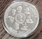 16 OZ Giant Silver Bullion Coin - One U.S. Pound of .999 Silver UNC