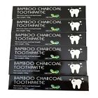 FLUORIDE FREE MINT TOOTHPASTE Natural Bamboo Activated Charcoal Teeth Whitening