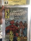 Amazing SpiderMan #276 05/1986 CGC 8.5 Signed By Stan Lee, Rubinstein, & Shooter