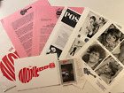RARE EXCELLENT Monkees 1994 Rhino Press Kit for Album Reissues 8x10s Sticker