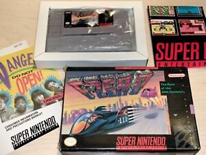 New ListingF-Zero SNES CIB Super Nintendo Vintage retro racing game complete w original box