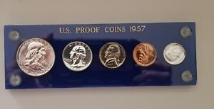 New Listing1957 US MINT PROOF 5 COIN SET