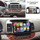 For Toyota Camry 2000-2006 Android 13 Car Radio GPS Stereo Wifi Navi BT CarPlay