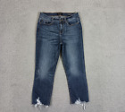 Judy Blue Skinny Fit Capri Jeans Women's Size 9/29 Blue Denim Medium Wash Casual
