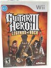 Guitar Hero III: Legends of Rock (Nintendo Wii, 2007) Complete in box