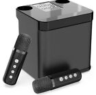 YS-203 Bluetooth Karaoke Speaker with 2 Wireless Microphones