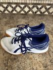ASICS GEL-ROCKET Womens Volleyball Pickleball Shoes Size 8 White Royal Blue