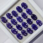 15 Pcs Natural Purple Tanzanite CERTIFIED Oval Shape Loose Gemstone 7x5 MM Lot