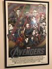 Tyler Stout Avengers Mondo Signed And Numbered Screenprint