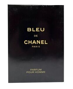 Chanel Bleu de Chanel Parfum Pour Homme 3.4 Oz. 100 ml 107.180 NEW & SEALED $185