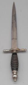 Vintage Miniature Toledo Spain Dagger Knife Sword Twisted Wire Handle 9