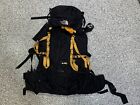 The North Face Spectrum 90L Hiking Camping Backpack Black And Yellow Bag