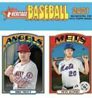 2021 Topps Heritage Base Single #200-400 COMPLETE YOUR SET You Choose RC Inserts
