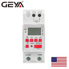 GEYA Programmable Digital LCD Timer Weekly Electronic Switch 30A AC220V 50/60Hz