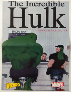 Incredible Hulk #38 Grendel Red White #1 Cover Art Comic Poster Pin-Up Original