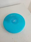 New ListingSony CD Walkman Portable Compact Disc Player Aqua Blue D-EJ001 READ