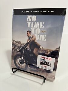 No Time to Die Blu-ray DVD Booklet James Bond 007 Target Exclusive New Sealed