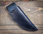 LEATHER CUSTOM HANDMADE SHEATH FOR 6-8in FIXED BLADE KNIFE / HOLSTER MADE IN USA