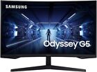 SAMSUNG 32” Odyssey G5 Curved Gaming Monitor, WQHD