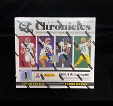 2020 Chronicles NFL Draft Picks Hobby Box Factory Sealed NEW FIND 3 AUTOGRAPHS !