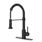New ListingBlack Kitchen Faucets Single Handle Commercial Kitchen Sink Faucet with Multi...
