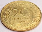 1968 France 20 Centimes KM# 930 US SELLER COMBINED SHIPPING REFUND