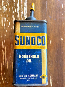 Sunoco Household Oil, 4oz Oil Can, free shipping