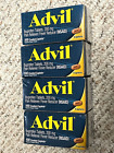 Advil Ibuprofen Tablets 200mg, 4 Boxes, 100 Count Each, Exp 07/24