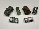 Vintage TOOTSIETOY Tank / Military Toy Car / Made in USA Army Green/Brown