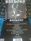 BATHORY self-titled CD - 1984 - RAW THRASH METAL / BLACK METAL - rare