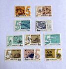 Korea 1962-66 SC#400-409 First 5year Plan Issue 5MNH,5MLH Stamps