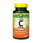 Spring Valley Vitamin C Chewable Dietary Supplement Orange 500mg 60 Tablets