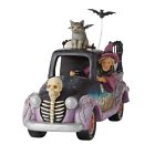 Jim Shore Halloween Wicked Wheels Figurine Witch Pickup Truck w/ Pumpkins