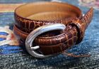 Vintage Ralph Lauren Italian Leather Belt Brown Size M
