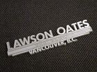 Lawson Oates Chrysler Vancouver B.C. Car Dealership Dealer Emblem Badge