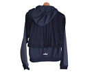 Adidas Stella McCartney Blue Zip Jacket Hooded Hoodie Jacket Coat Women's Medium