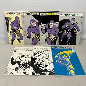The Phantom Graphic Novels by Lee Falk & Sy Barry 1-5 & 1-2 Limited Edition
